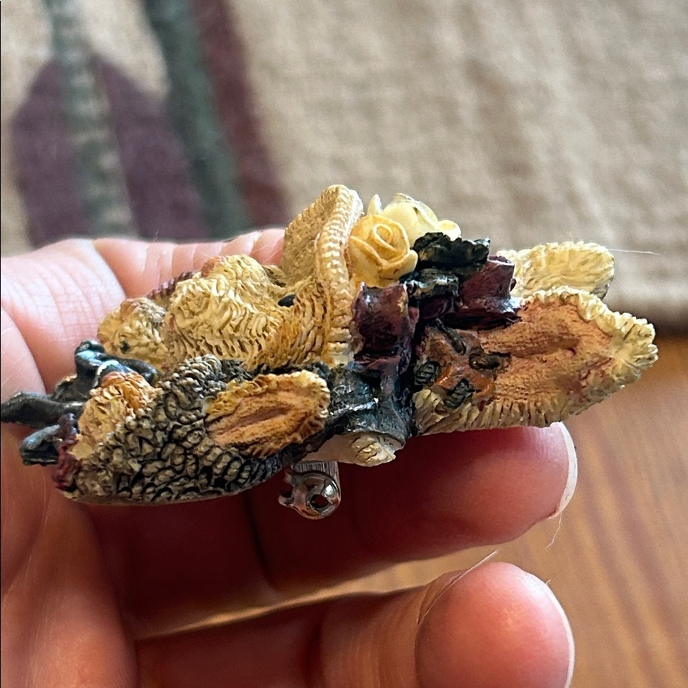Boyd’s Bears And Friends Vintage Resin Brooch 80’s collection - Picture 5 of 7
